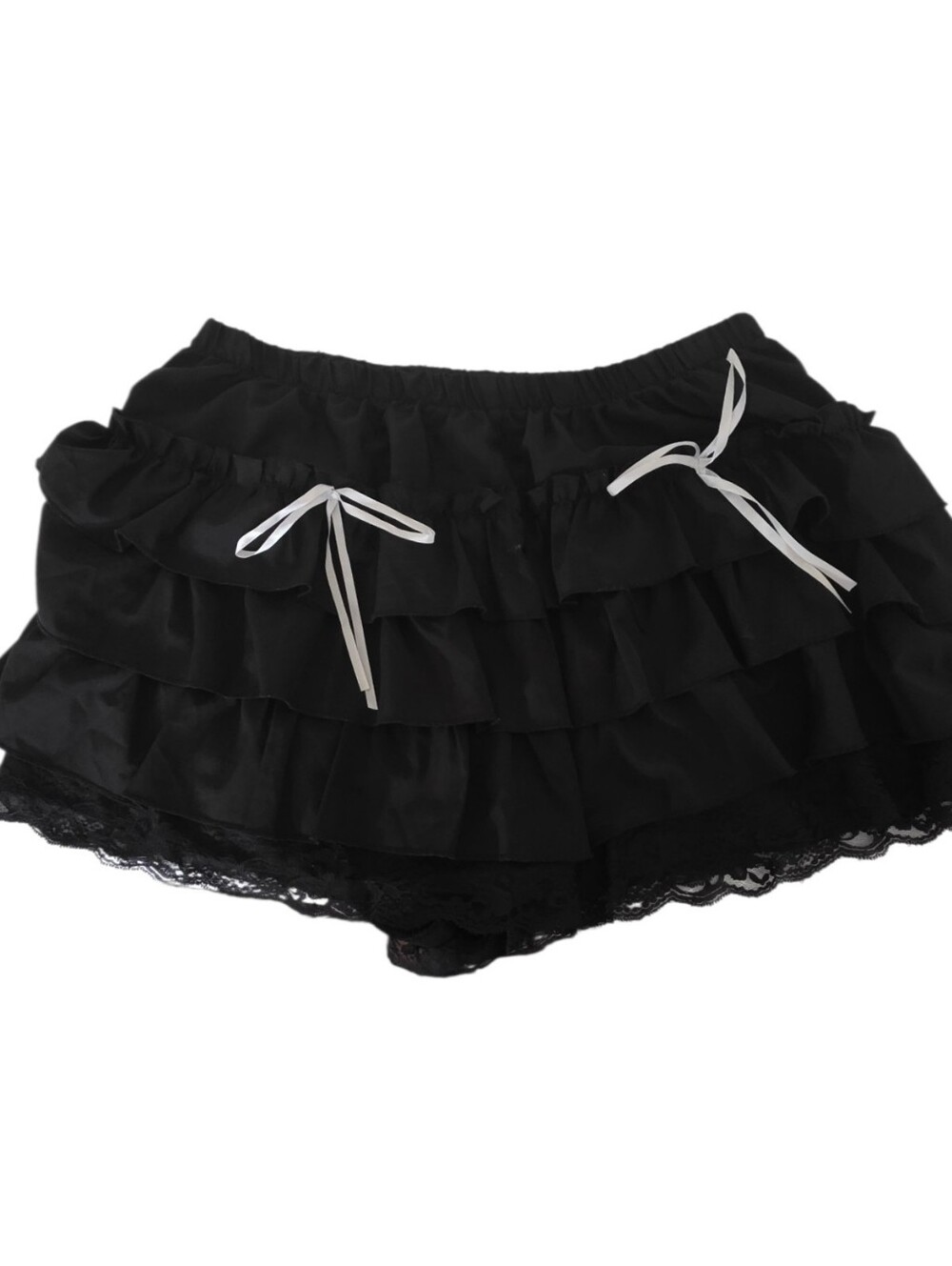 ​Romwe Black Ruffled Coquette Skort - 2XL